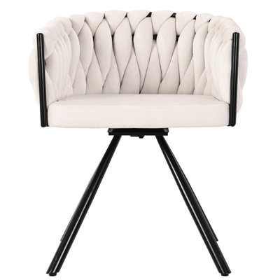 Velvet Upholstered Dining Chair