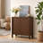 31.5" Solid Wood Veneer Accent Cabinet-123328749