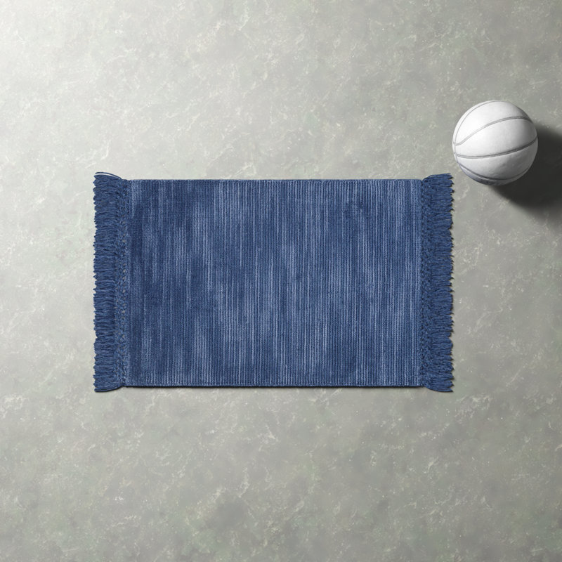 Liska Hand Loomed Wool Area Rug , Rectangle 3' x 5'