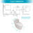 Ceramic One Piece Toilet,Dual Flush with Soft Clsoing Seat