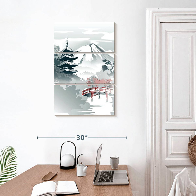 Nicci Japanese Bridge, 32" H x 20" W