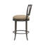 Tabouret de bar pivotant à hauteur de comptoir Vince-1435188288-1435188291