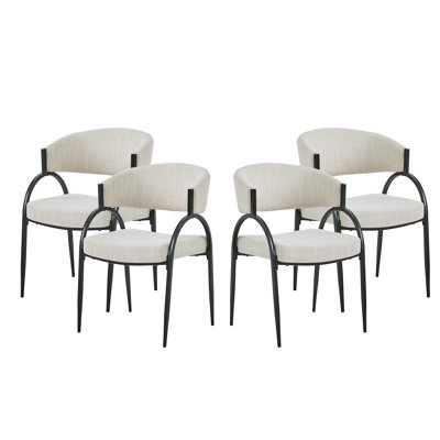 Chaises de salle à manger rembourrées Marvin