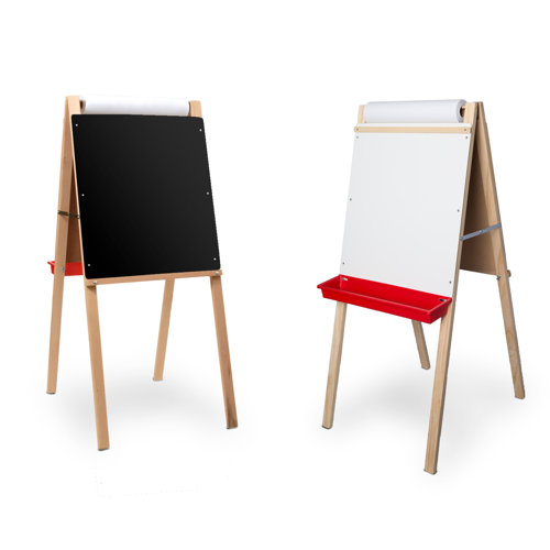 Flipside Products Folding Wood Flipchart Easel Wayfair