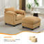 Fauteuil d'appoint 34,6 po avec repose-pieds-1269808613