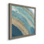 «Made Blue Waves III» - Toile encadrée de qualité supérieure - prête à être accrochée-192655157-192655155
