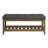 Upholstered End Of Bed Bench, Storage Ottoman With Solid Wood Frame, Window Seat, For Living Room, Bedroom, Gray-1023283455