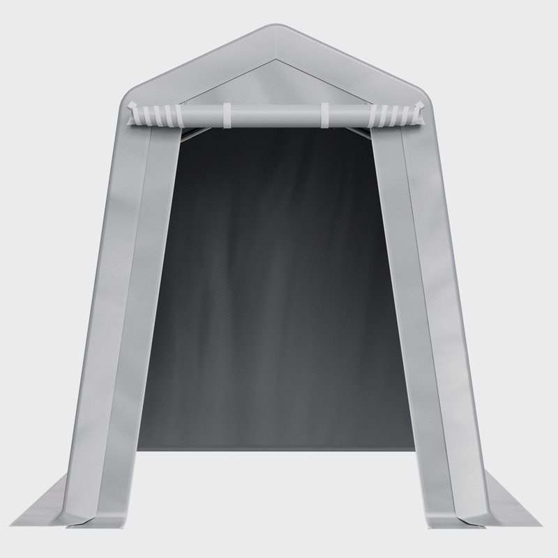 Outdoor Storage Shelter Shed 6X8 Ft Waterproof Portable Canopy Carport Tent