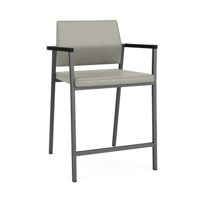Avon Rx Healthcare Waiting Reception Hip Chair Upholstered Seat And Back Metal Frame