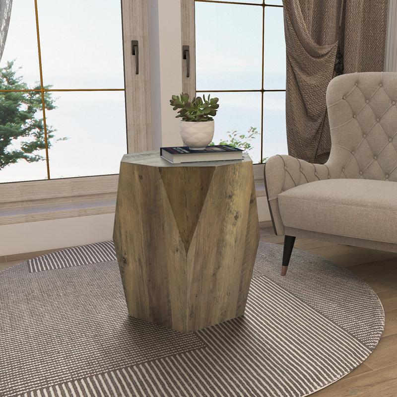 End Table, Natural