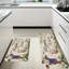 Tapis de cuisine antidérapant 2 pièces