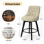 Tabouret de bar et de comptoir pivotant Kiliam-6845301-6845303-5757940
