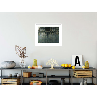 «Contarini Palace Venice» par Claude Monet, impression giclée encadrée