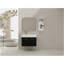 Meuble-lavabo mural 30 po avec lavabo et support de rangement, cuve gauche en résine épaisse-468766091-468766100