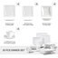 Piece Porcelain China Dinnerware Set - Service for 6