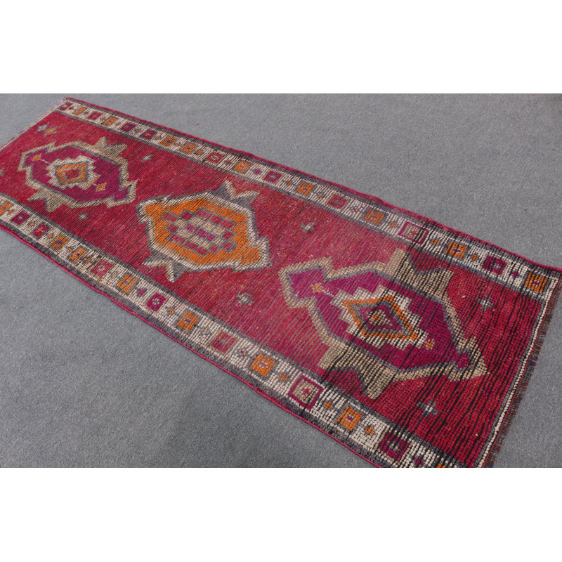 Tapis turc rétro vintage pour la maison, idéal pour les escaliers et les couloirs