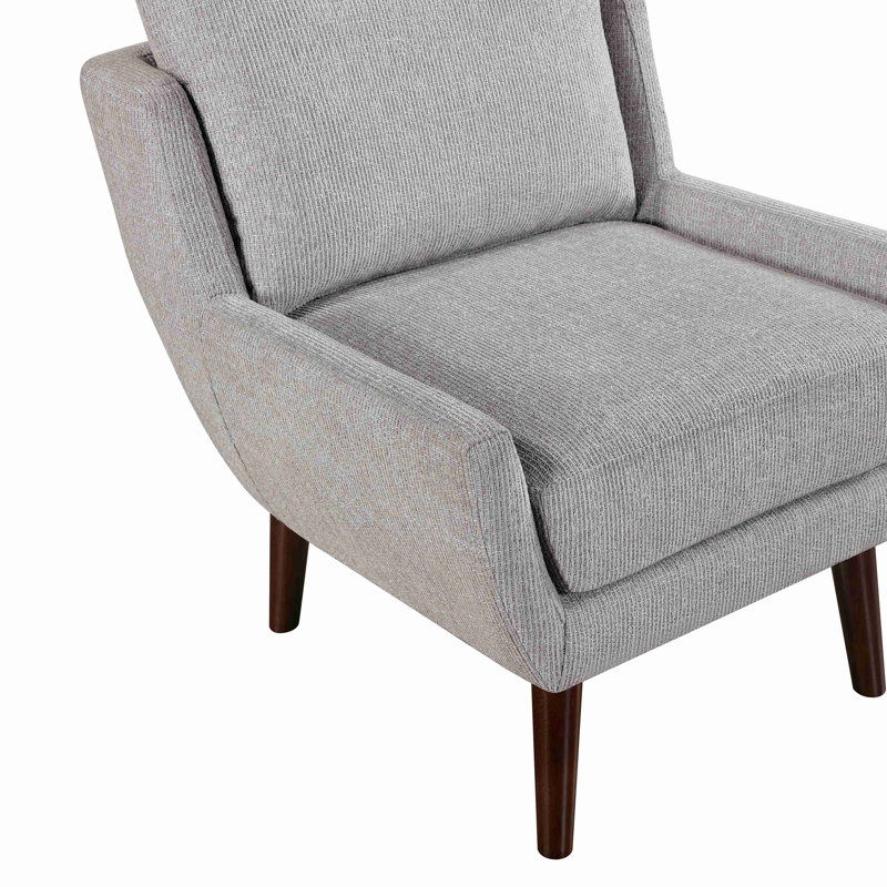 Fauteuil d'appoint en chenille, Gris