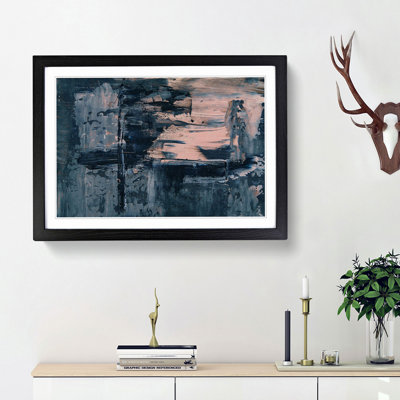 Abstract Art Painting Vol.254 by S.Johnson - Framed Print