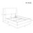 Dinapoli Upholstered Wingback Bed-881806970-897159549