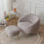 Fauteuil demi-tonneau avec repose-pieds Guerro-1365278744