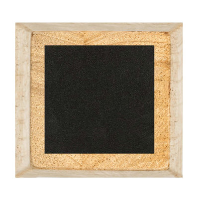 Solid Hardwood Square Bun Foot