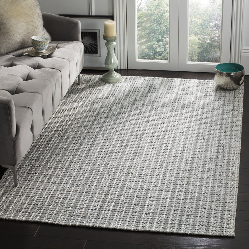 Adelmar Hand Woven Performance Geometric Rug, Rectangle 8'9" x 12'