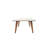 Utopia 40" Coffee Table In Off White-999557740