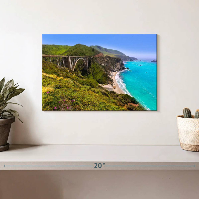 Lilie Scenic Bixby Creek Bridge, H 8 po x l 12 po