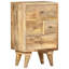 Trawalla 30cm W Solid Wood Bedside Table