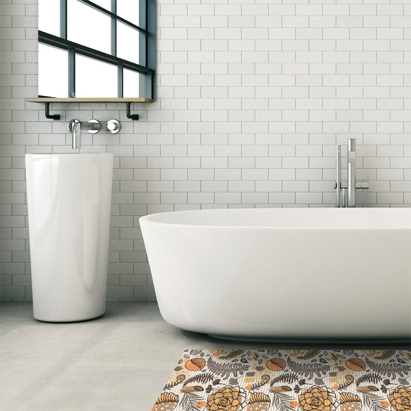 Tapis de bain Falkirk, Brun