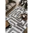 Luna Meara Gray And Ivory Recycled Polyester Area Rug-129400707