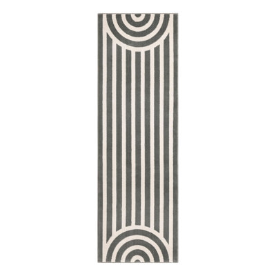 Unique Loom Lines Whimsy Kids Rug