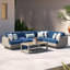 Portofino Comfort Outdoor 5 - Piece Conversation Set-909592578