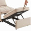 Canapé-lit simple multifonctionnel 4 en 1 avec poches de rangement, canapé-lit simple capitonné avec dossier réglable et coussins, méridienne convertible-1377663696