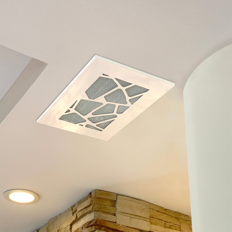 Registre moderne de mur et de plafond à motif moderne, H 0,25 po x L 11 po x l 9 po
