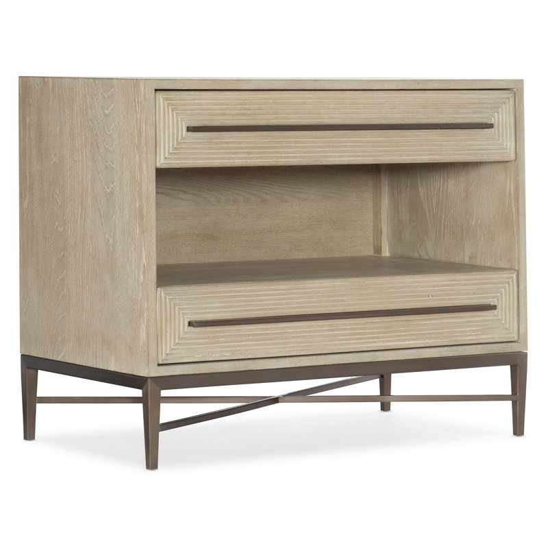 Cascade 2 - Drawer Nightstand