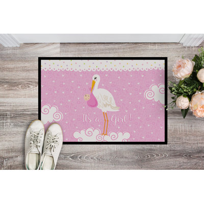 Trystan Non-Slip Polka Dots Doormat