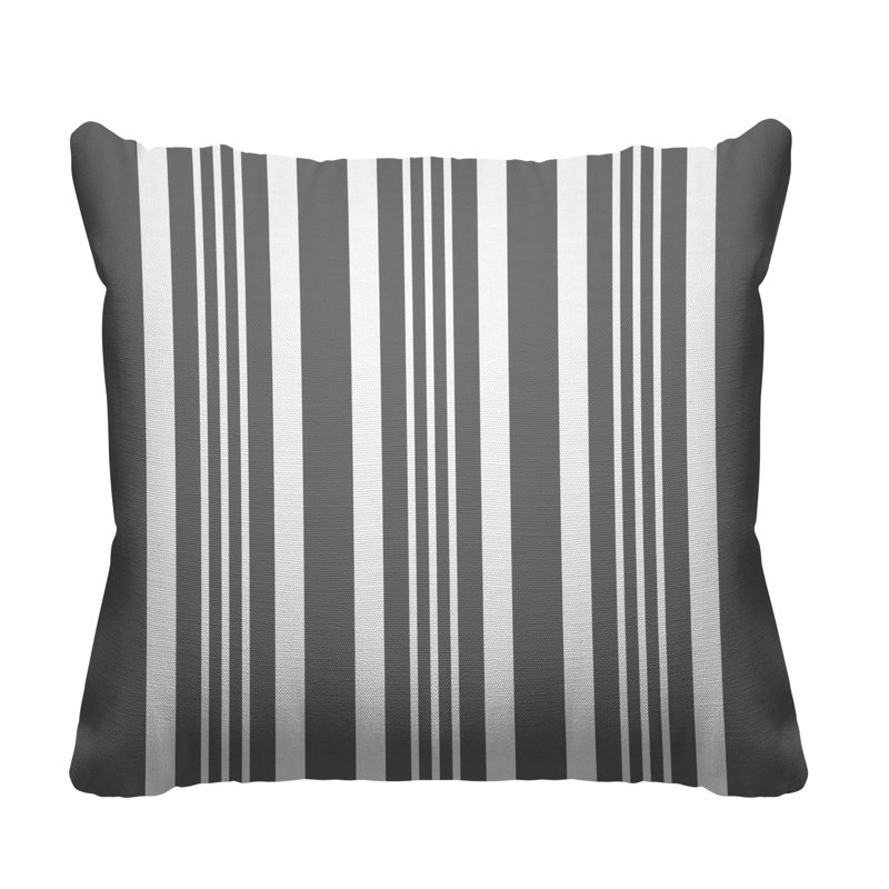 Housse et insert de coussin carré d'extérieur Healthcliff, 19 po x l 19 po, Gris