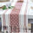 Boho Cotton Woven Table Runner With Tassels-71258760-71258801