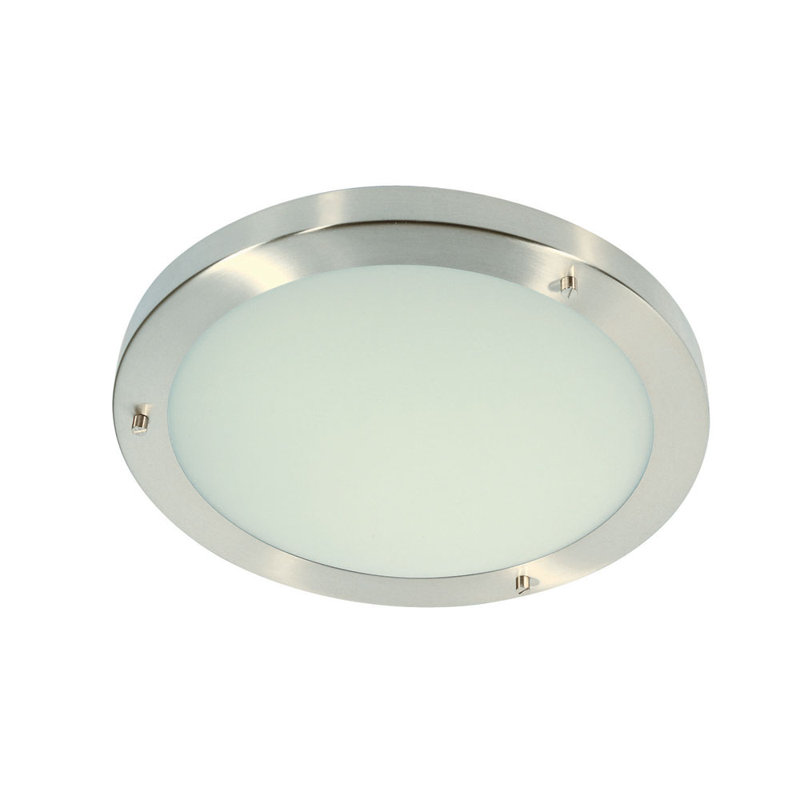 Bretton Flush Mount, Polished Chrome