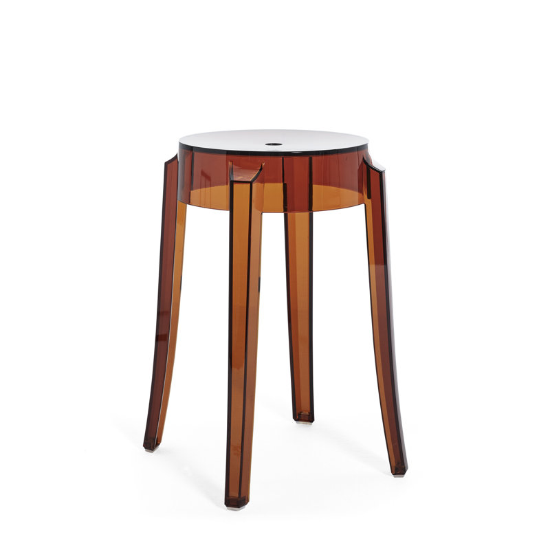 Charles Outdoor Bar Stool, Amber