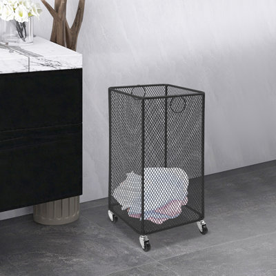 Panier à linge en métal