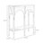 Retro Cherry Wood Color Solid Wood Console Table-97338949-97338969