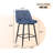 Deboroh 25.6" Swivel Upholstered  Bar & Counter Stool-1306703060