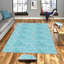 Tapis antibactérien 100% polyester 5,9 x 9,2 pi Luxurious Pois en feutre antidérapant en PVC, d'une hauteur de poils de 0,3 po | Lavable à la machine, impression numérique 3D, parfaite pour le décor du salon et de la chambre à coucher-200429196