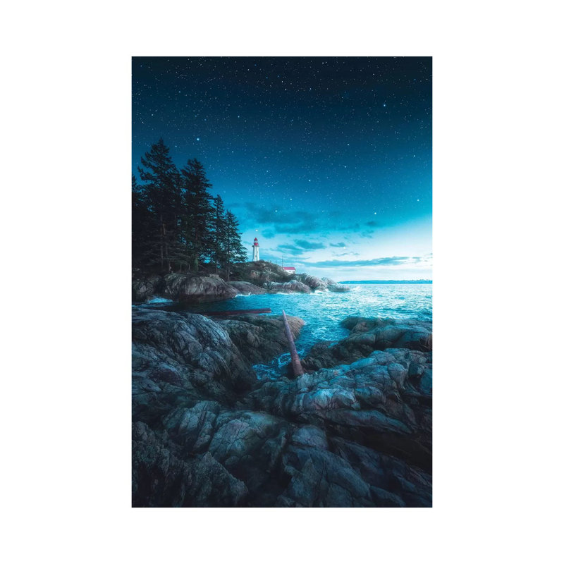 Guided By Light II - Wrapped Canvas Print, 20.32 cm H x 30.48 cm W