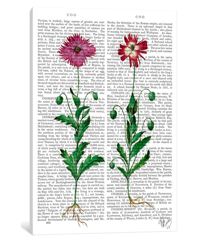 «Italian Carnation III», impression sur toile, H 12 po x l 8 po x P 0,75 po, Toile tendue, Pas de tapis