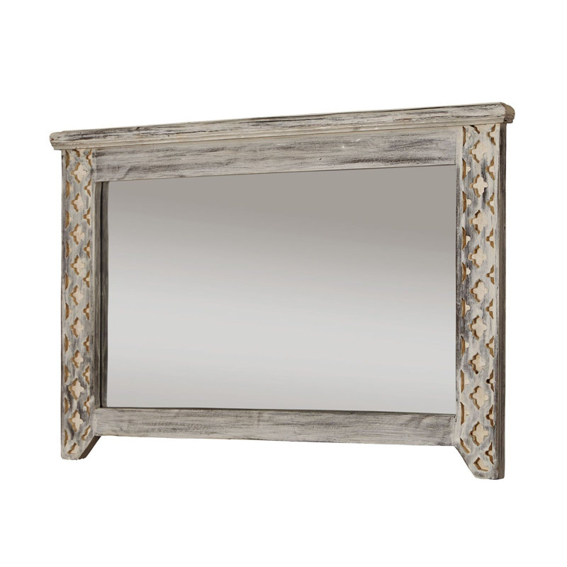 Castle Wood Wall Mirror