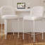 Modern White Bar Stools