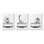 «Dinosaurs Bathing Bath Tub» par Rachel Nieman - ensemble de 3 impressions-617808473-617648483